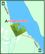 Catamaran Park Highway Location