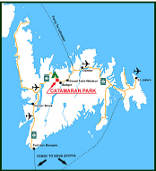 Catamaran Park - Newfoundland Map